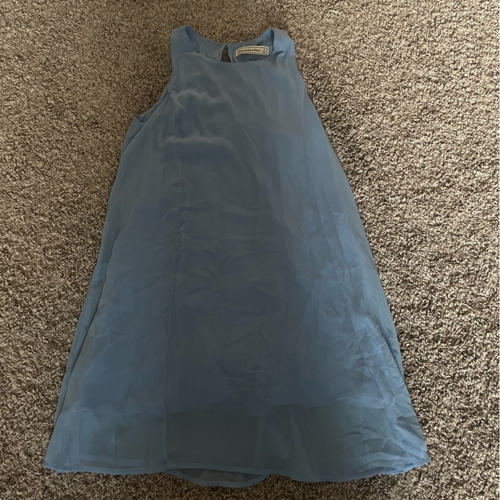 Abercrombie Shift Dress - Light Blue